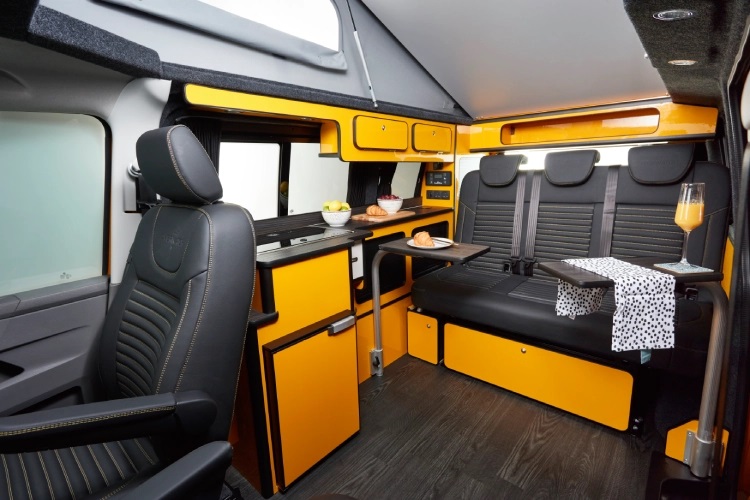 The Le Mans Campervan - at a glance